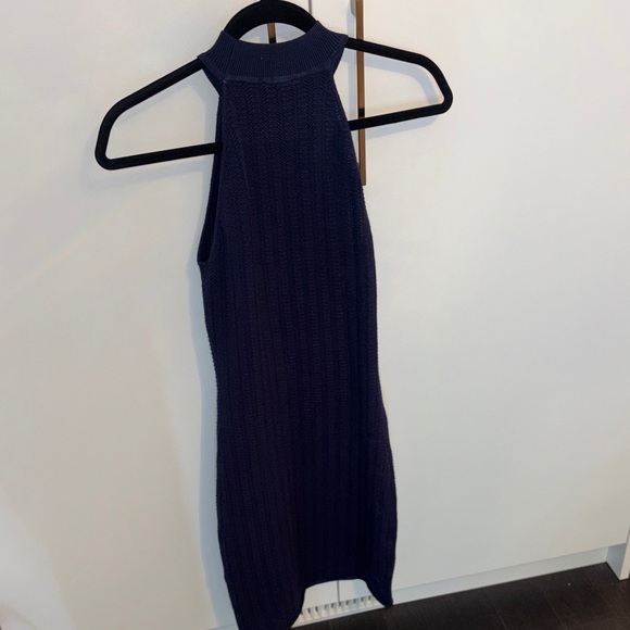 Dynamite Navy Blue Maxi Dress - Picture 3 of 3